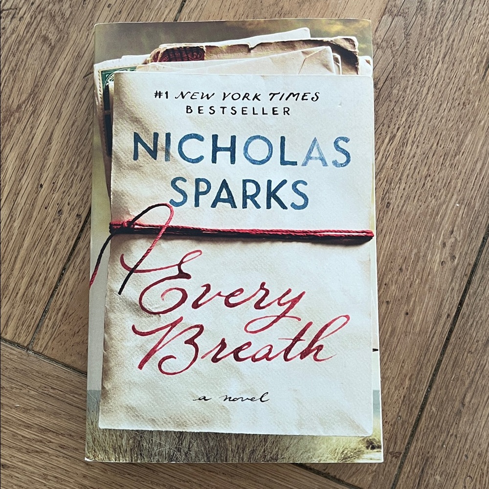 Every Breath by Nicholas Sparks Book